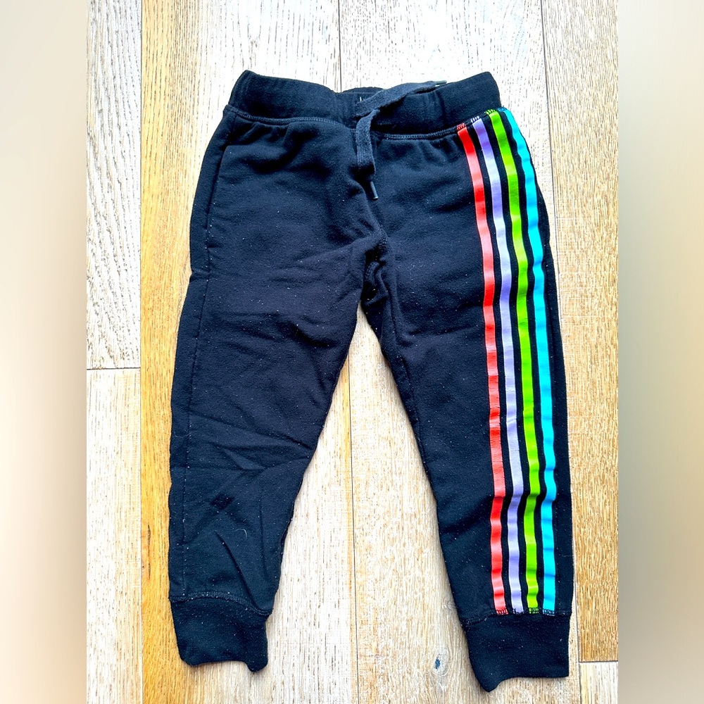 Rockets of Awesome - multicolor striped sweats